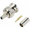 TRU COMPONENTS TC-10101472 BNC konektor zástrčka, rovná 50 Ω 1 ks