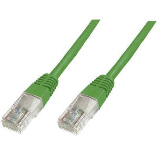 Digitus DK-1511-010/G RJ45 síťové kabely, propojovací kabely CAT 5e U/UTP 1.00 m zelená 1 ks