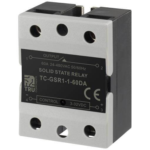 TRU COMPONENTS polovodičové relé TC-GSR-1-60DA 60 A Spínací napětí (max.): 480 V/AC 1 ks