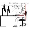 SpeaKa Professional SP-1624812 Flex 3násobný držák na stůl pro monitor 25,4 cm (10") - 61,0 cm (24") nastavitelná výška, naklápěcí, nakláněcí, otočný