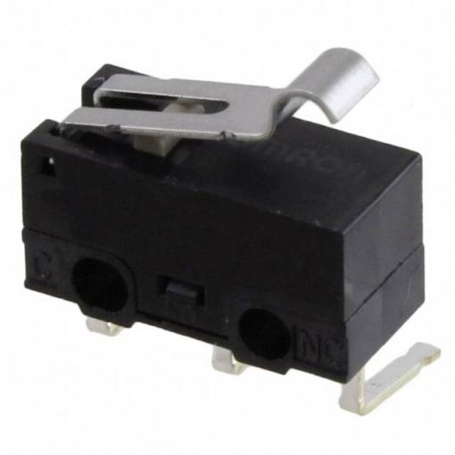 Omron D2F-01L3-A mikrospínač 30 V/DC 0.1 A 1x zap/(zap) bez aretace 1 ks Bag