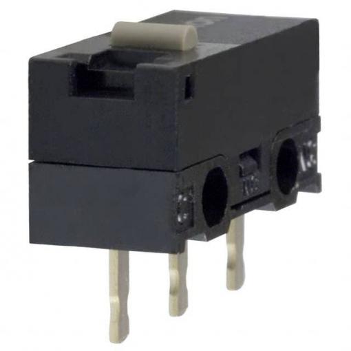Omron D2F-01F mikrospínač 30 V/DC 0.1 A 1x zap/(zap) 1 ks Bag