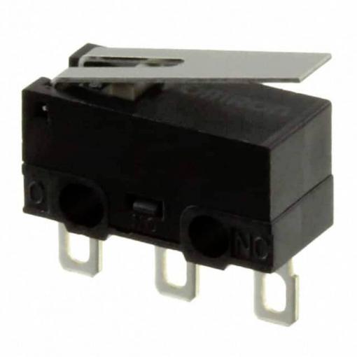 Omron D2F-01FL-D3 mikrospínač 30 V/DC 0.1 A 1x zap/(zap) 1 ks Bag