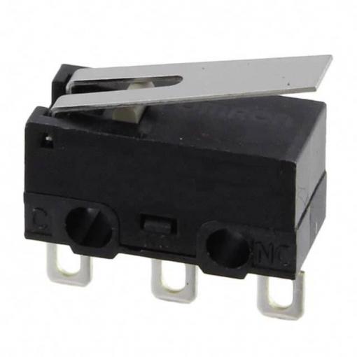 Omron D2F-L-D3 mikrospínač 30 V/DC 2 A 1x zap/(zap) 1 ks Bag