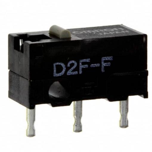 Omron D2F-F mikrospínač 30 V/DC 0.5 A 1x zap/(zap) 1 ks Bag