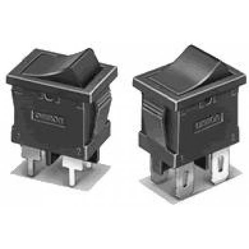 Omron A8L-21-11N2 kolébkový spínač 250 V/AC 10 A 2x zap/vyp IP40 s aretací 1 ks Bag