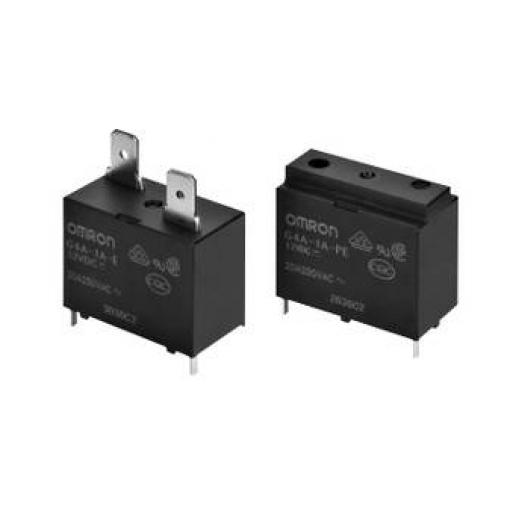 Omron, G4A-1A-E-DC24 napájecí relé, monostabilní, 1 cívka, 250 V/AC, 20 A, 1 ks