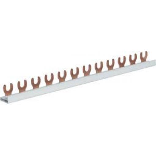 Hager KDN163A Hřebenová lišta 1pólová 12 Phase busbar šedá 1pólový 1 ks