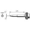 Ersa 612 KD LF pájecí hrot dlátový, ERSADUR Velikost hrotů 2.4 mm Obsah 1 ks