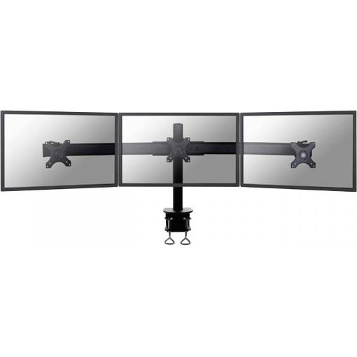Neomounts FPMA-D700D3 3násobný držák na stůl pro monitor 25,4 cm (10) - 68,6 cm (27) černá nastavitelná výška, nakláněcí, otočný