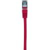 Renkforce RF-5043970 RJ45 síťové kabely, propojovací kabely CAT 6A S/FTP 5.00 m červená samozhášecí 1 ks