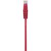 Renkforce RF-5043992 RJ45 síťové kabely, propojovací kabely CAT 5e U/UTP 0.25 m červená s ochranou 1 ks