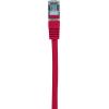 Renkforce RF-5043952 RJ45 síťové kabely, propojovací kabely CAT 6A S/FTP 10.00 m červená samozhášecí 1 ks