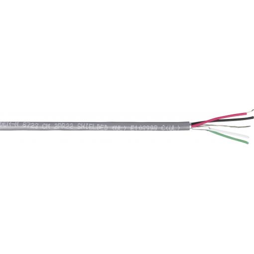 Belden 8723 kombinovaný kabel 1 x 2 x 0.32 mm² + 1 x 2 x 0.32 mm² chrom metrové zboží