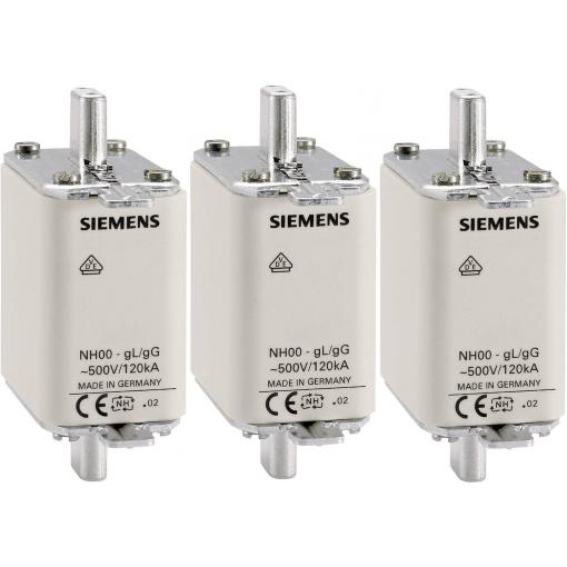 Siemens 3NA3812 NH pojistka Velikost pojistky = 000 32 A 500 V/AC, 250 V/AC 3 ks