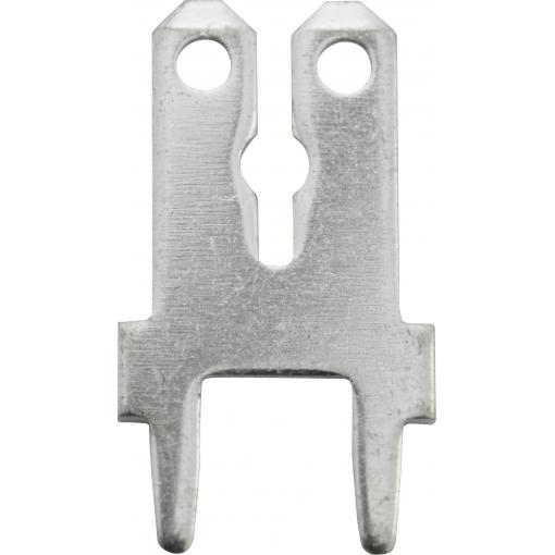 Vogt Verbindungstechnik 3866C.68 faston zástrčka Šířka zástrčky: 6.3 mm Tloušťka konektoru: 0.8 mm 180 ° bez izolace kov 1 ks