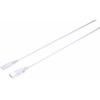 Sygonix SY-5043452 napájecí prodlužovací kabel bílá 2.00 m