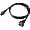 Sygonix SY-5042732 notebook síťový kabel černá 1.80 m