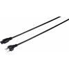 Sygonix SY-5042688 notebook síťový kabel černá 1.80 m