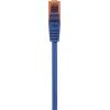 Renkforce RF-5044024 RJ45 síťové kabely, propojovací kabely CAT 6 U/UTP 0.50 m modrá s ochranou, bez halogenů 1 ks