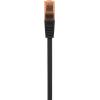 Renkforce RF-5044002 RJ45 síťové kabely, propojovací kabely CAT 6 U/UTP 10.00 m černá bez halogenů, s ochranou 1 ks