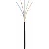 Renkforce RF-5044004 RJ45 síťové kabely, propojovací kabely CAT 6 U/UTP 0.25 m černá s ochranou, bez halogenů 1 ks