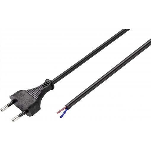 Sygonix SY-5044226 napájecí kabel černá 1.50 m