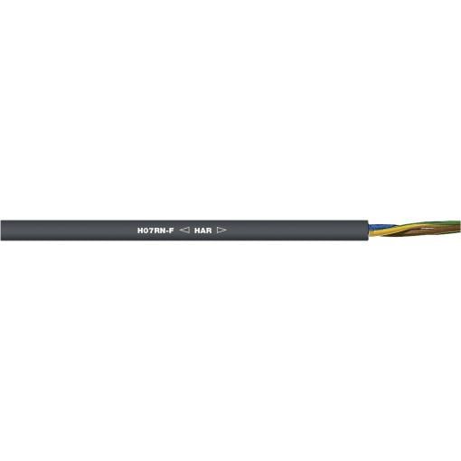 LAPP 16001293/1 kabel s gumovou izolací H07RN-F 5 G 2.5 mm² černá metrové zboží