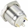 TRU COMPONENTS GQ16F-10E/J/B/24V/S, TC-10090920 tlačítko antivandal, 17 mm, 48 V/DC, 2 A, 1 ks