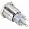 TRU COMPONENTS LAS1-AGQ-11ZE/R/24V/S, TC-10090944 tlačítko antivandal, 20 mm, 250 V/AC, 3 A, 1 ks