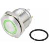TRU COMPONENTS GQ16F-10E/J/G/24V/S, TC-10090916 tlačítko antivandal, 17 mm, 48 V/DC, 2 A, 1 ks