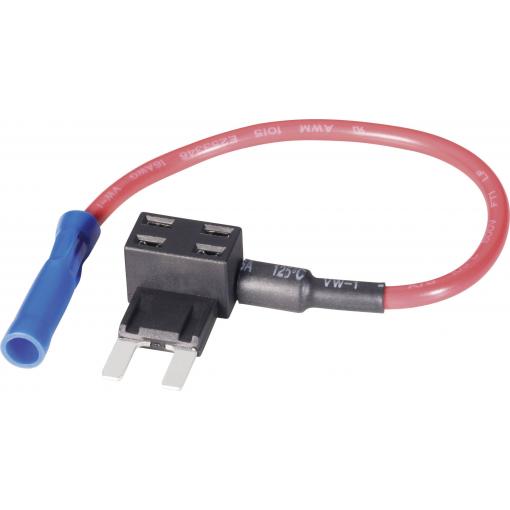 TRU COMPONENTS plochý adaptér pojistky mini plochá pojistka 15 A 1.5 mm² 1 ks
