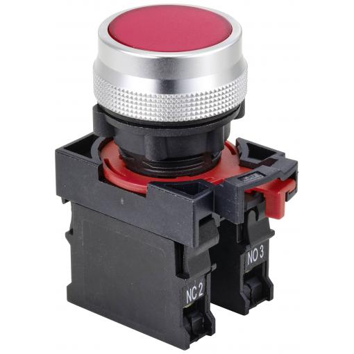 TRU COMPONENTS TC-10091016 tlačítkový spínač 250 V/AC 5 A 1x zap/(zap) bez aretace IP40 1 ks