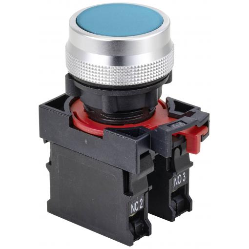 TRU COMPONENTS TC-10091036 tlačítkový spínač 250 V/AC 5 A 1x zap/zap s aretací IP40 1 ks