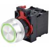 TRU COMPONENTS ONPOW26-11E/G/12V, TC-10091044 tlačítkový spínač, 22 mm, 250 V, 5 A, 1 ks