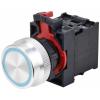 TRU COMPONENTS ONPOW26-11E/B/12V, TC-10091048 tlačítkový spínač, 22 mm, 250 V, 5 A, 1 ks