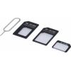 Renkforce RF-5044718 adaptér na SIM kartu Přizpůsobeno z: Nano SIM , Micro SIM Přizpůsobené pro: Micro SIM , Standardní SIM