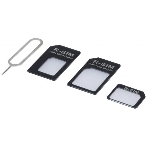 Renkforce RF-5044718 adaptér na SIM kartu Přizpůsobeno z: Nano SIM , Micro SIM Přizpůsobené pro: Micro SIM , Standardní SIM