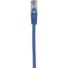 Renkforce RF-5044976 RJ45 síťové kabely, propojovací kabely CAT 6A S/FTP 0.50 m modrá s ochranou, samozhášecí 1 ks
