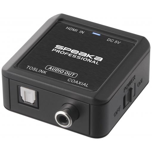 SpeaKa Professional audio konvertor [HDMI - koaxiální, Toslink]