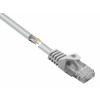 Renkforce RF-5047508 RJ45 síťové kabely, propojovací kabely CAT 5e U/UTP 0.50 m šedá s ochranou 1 ks