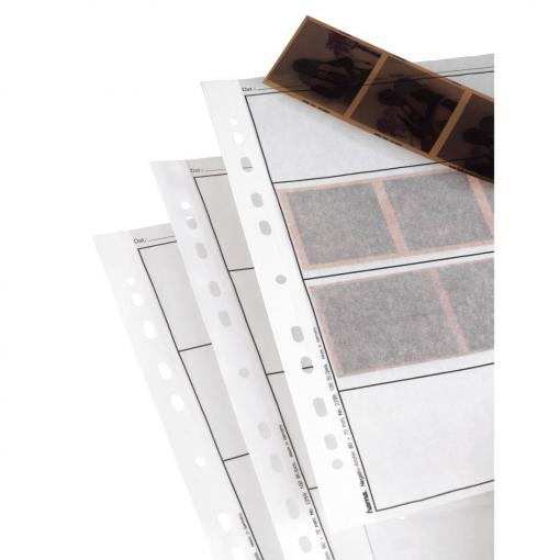 Hama pouzdra na negativy 3 negativy středního formátu 60 x 70 mm pergamen transparentní 100 ks (š x v) 26 cm x 31 cm 00002259