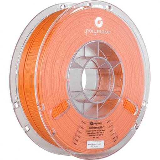 Polymaker PJ01008 PolySmooth vlákno pro 3D tiskárny PVB Leštitelný 1.75 mm 750 g oranžová 1 ks