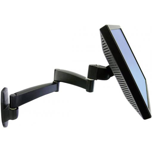 Ergotron držák na zeď pro monitor Wall Mount Arm 200 Series 1 Displej: (s) 25,4 cm (10) - 68,6 cm (27) černá naklápěcí, nakláněcí, otočný, odnímatelný