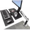 Ergotron držák na stůl pro monitor WorkFit-A 1 Displej: (s) 25,4 cm (10) - 61 cm (24) černá, hliník (leštěný) nastavitelná výška, odkládací místo na