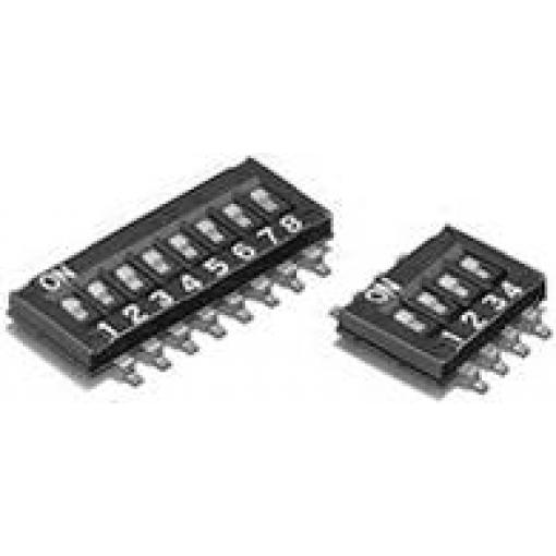 Omron A6H-8101 DIP spínač Pólů 8 SMD 1 ks Bag