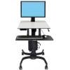Ergotron WorkFit-C Mobilní pracoviště pro PC pro práci v sedě nebo ve stoje 1 Displej: (s) 25,4 cm (10) - 76,2 cm (30) černá, šedá nastavitelná výška,