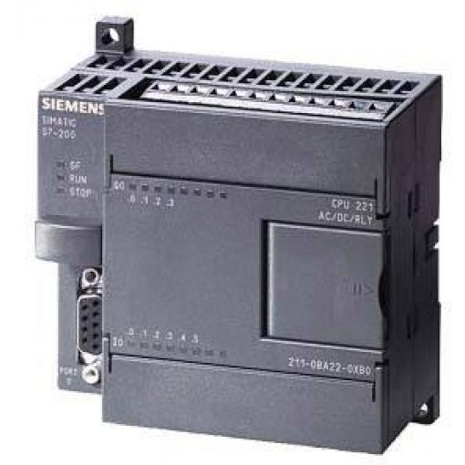 Řídicí PLC modul Siemens CPU 221 AC/DC/Relais, 6ES7211-0BA23-0XB0, 115 - 230 V/AC