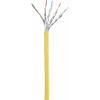 Renkforce RF-5052918 RJ45 síťové kabely, propojovací kabely CAT 6 S/FTP 2.00 m žlutá s ochranou, pozlacené kontakty, samozhášecí 1 ks