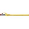 Renkforce RF-5052918 RJ45 síťové kabely, propojovací kabely CAT 6 S/FTP 2.00 m žlutá s ochranou, pozlacené kontakty, samozhášecí 1 ks
